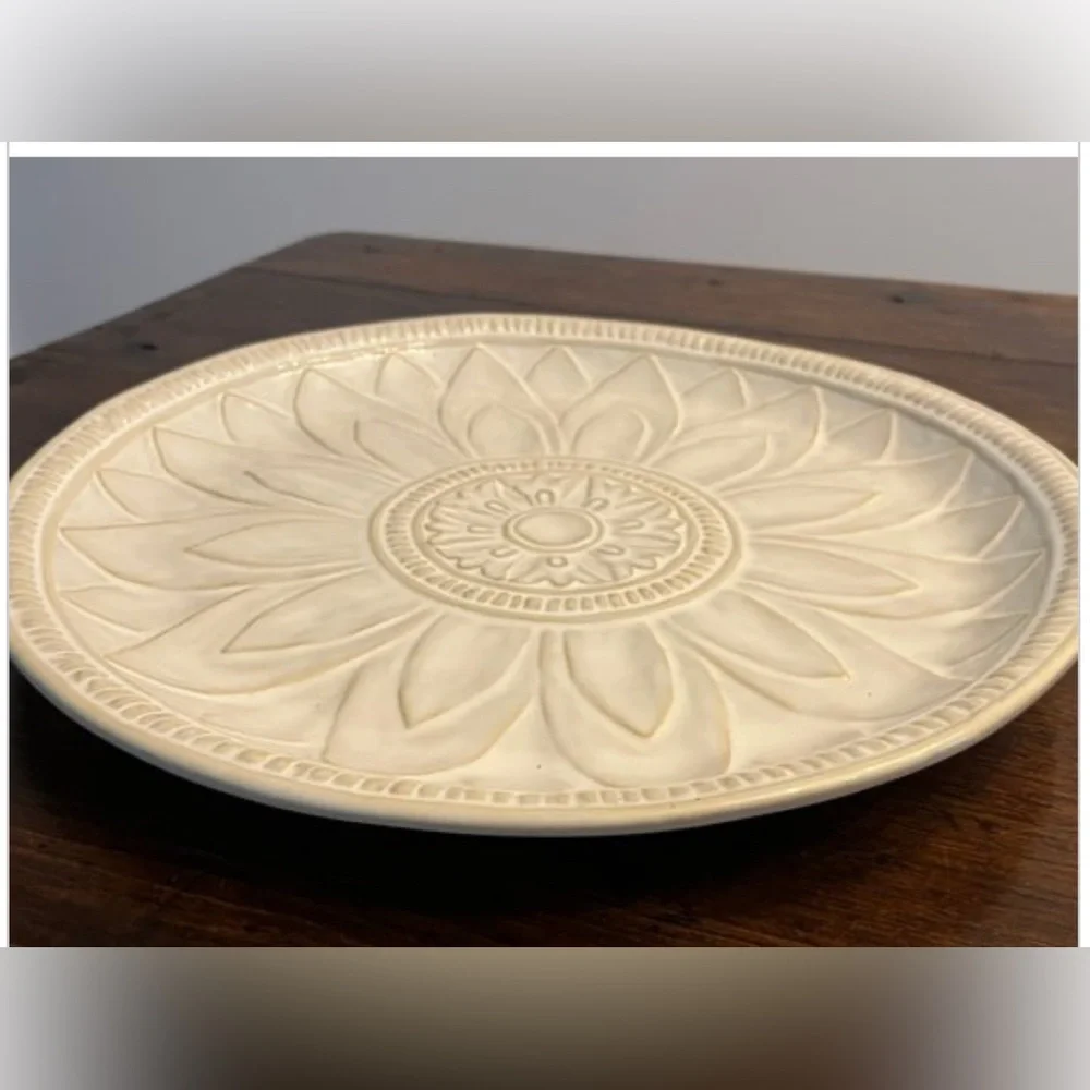 Pottery Barn Juliette Celadon Plate
